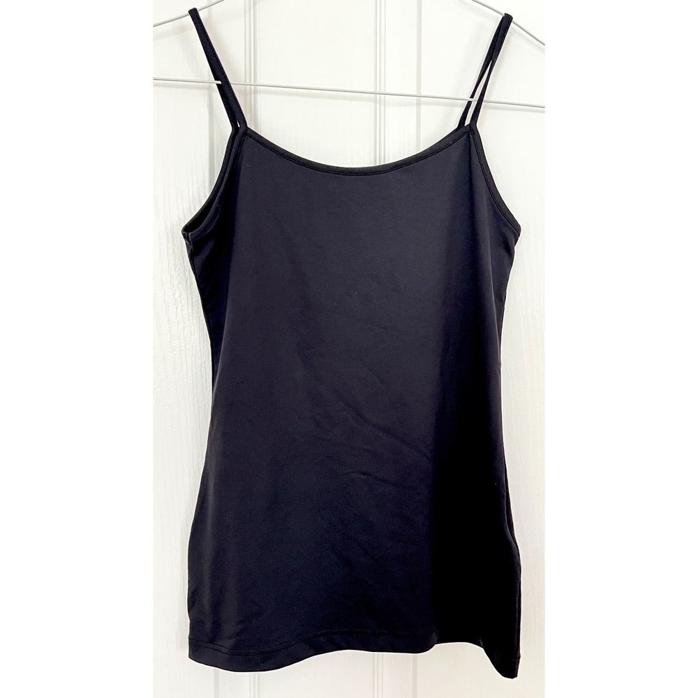 Anne Fontaine Black Camisole Spaghetti Strap Tank Top France EU 36, US 4 Cintia